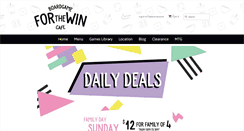 Desktop Screenshot of forthewincafe.com